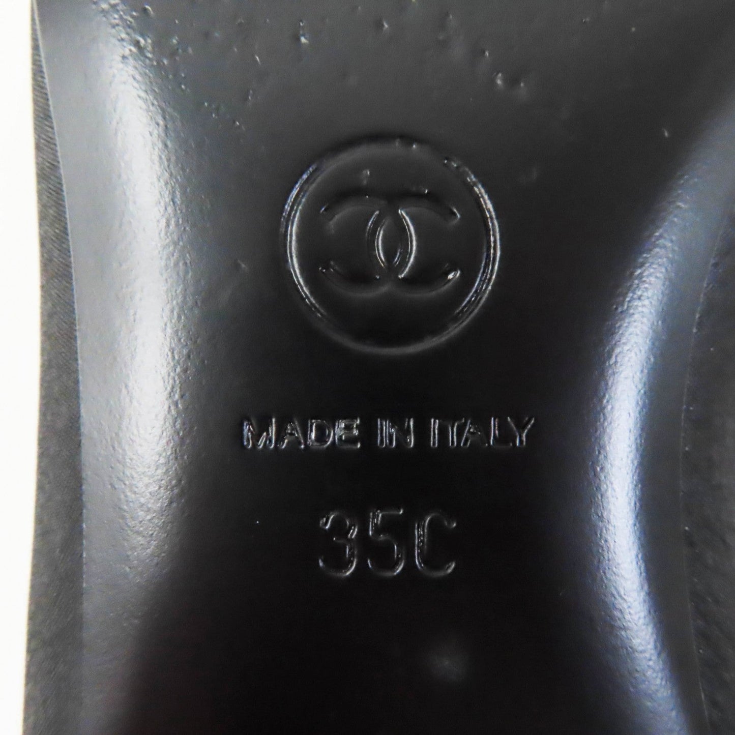CHANEL Ballet shoes G30947 Calfskin black 35