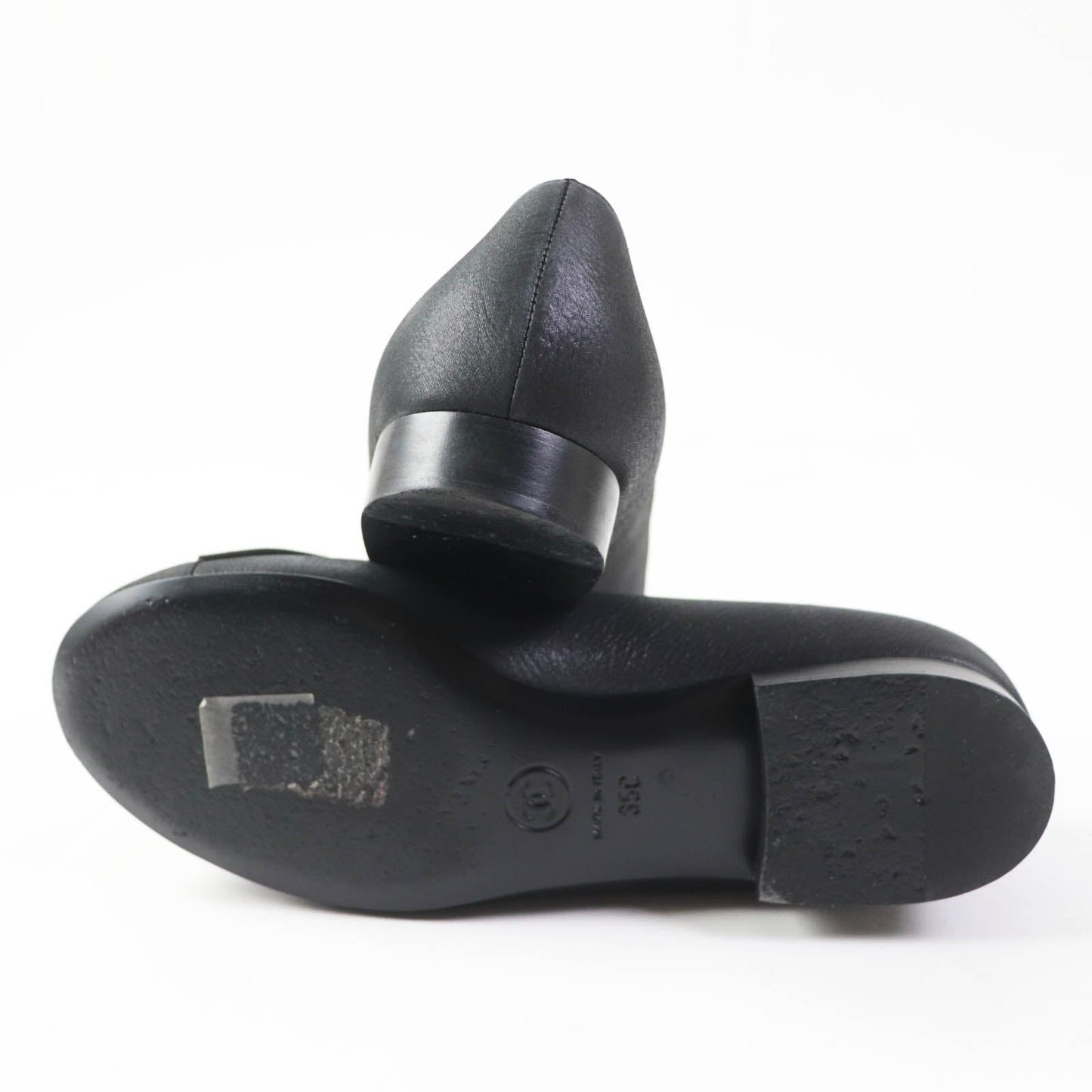 CHANEL Ballet shoes G30947 Calfskin black 35