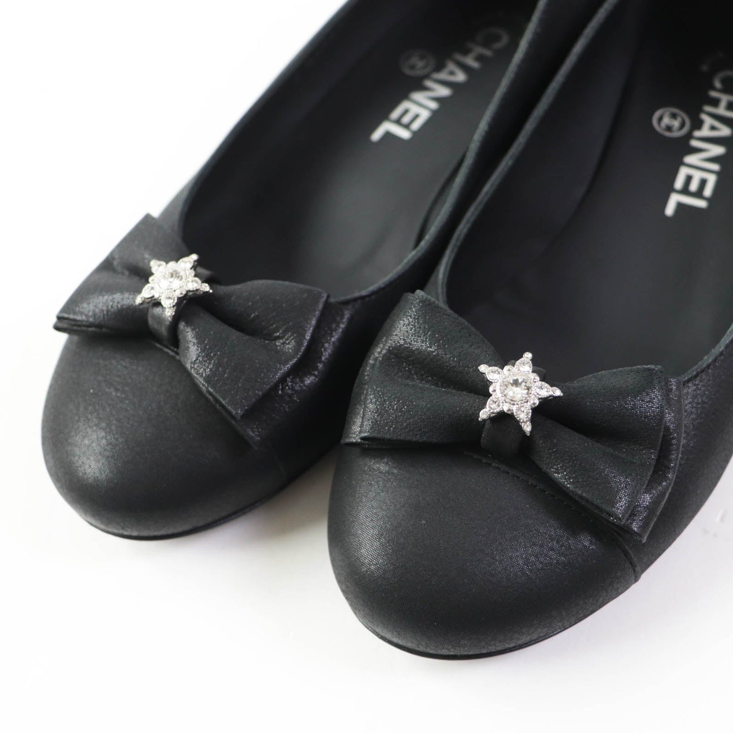 CHANEL Ballet shoes G30947 Calfskin black 35