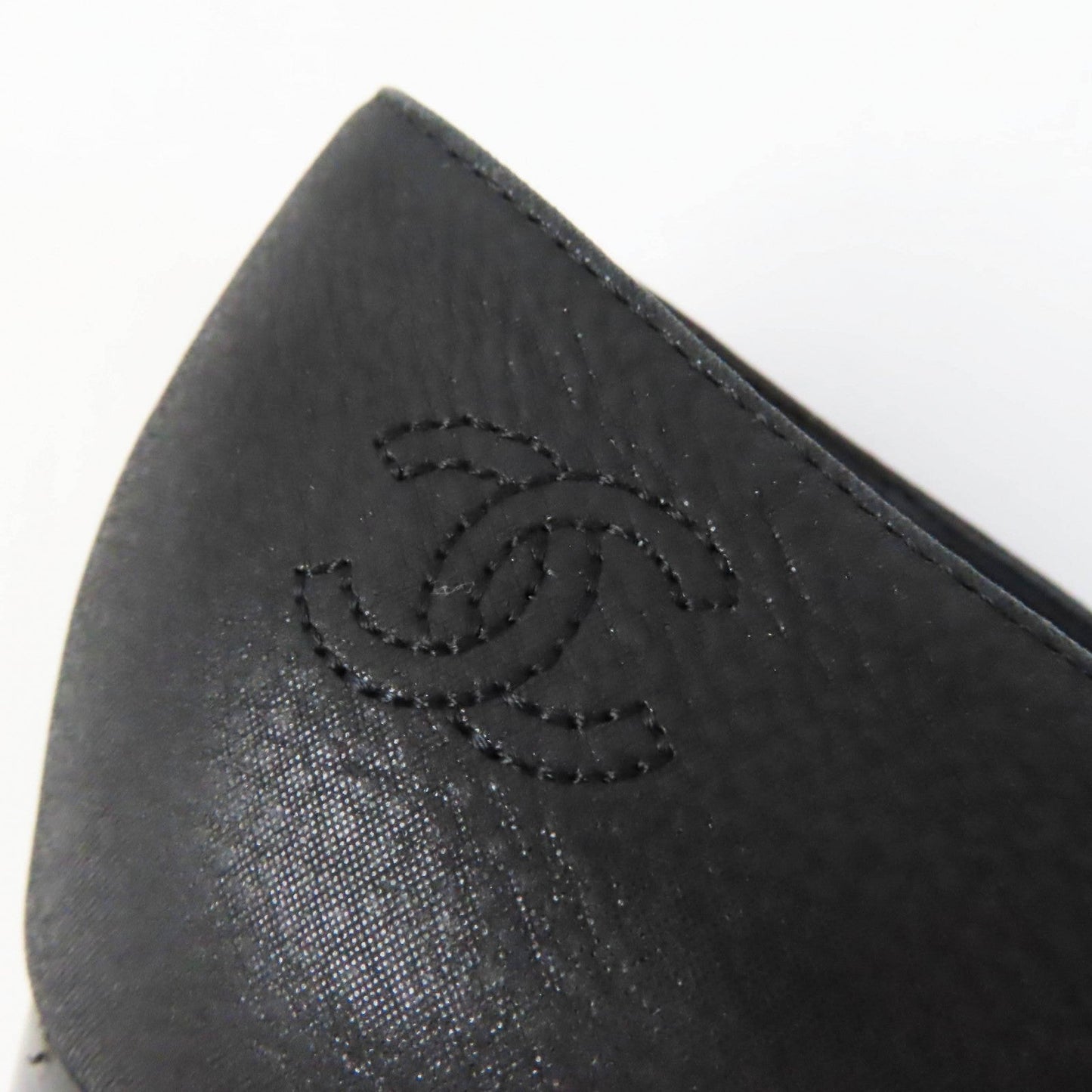 CHANEL Ballet shoes G30947 Calfskin black 35