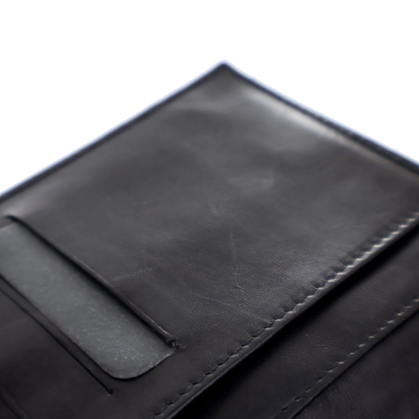 Black Fendi Calfskin Baguette Continental Wallet On Chain Crossbody Bag