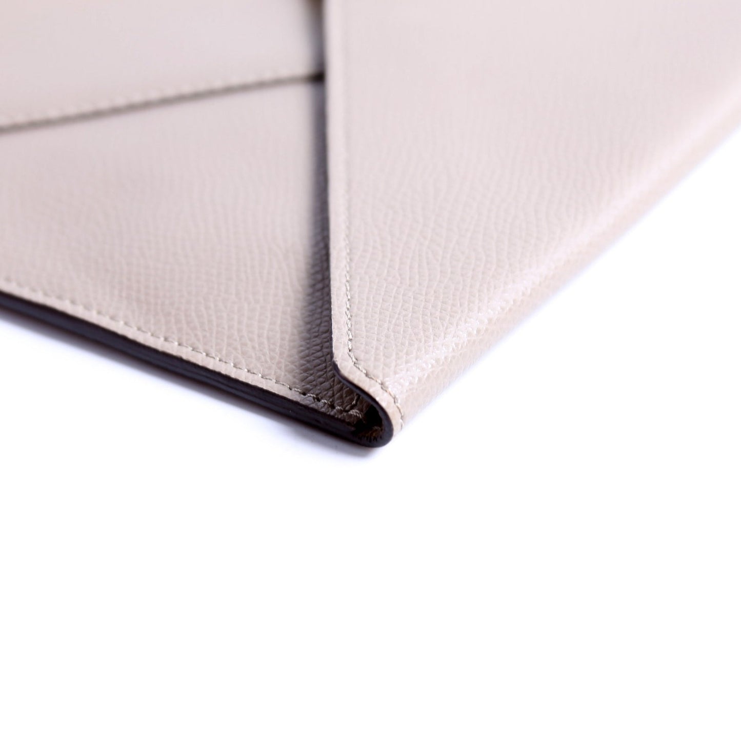 8N0152 F Is Fendi Envelope Flat Pouch Taupe