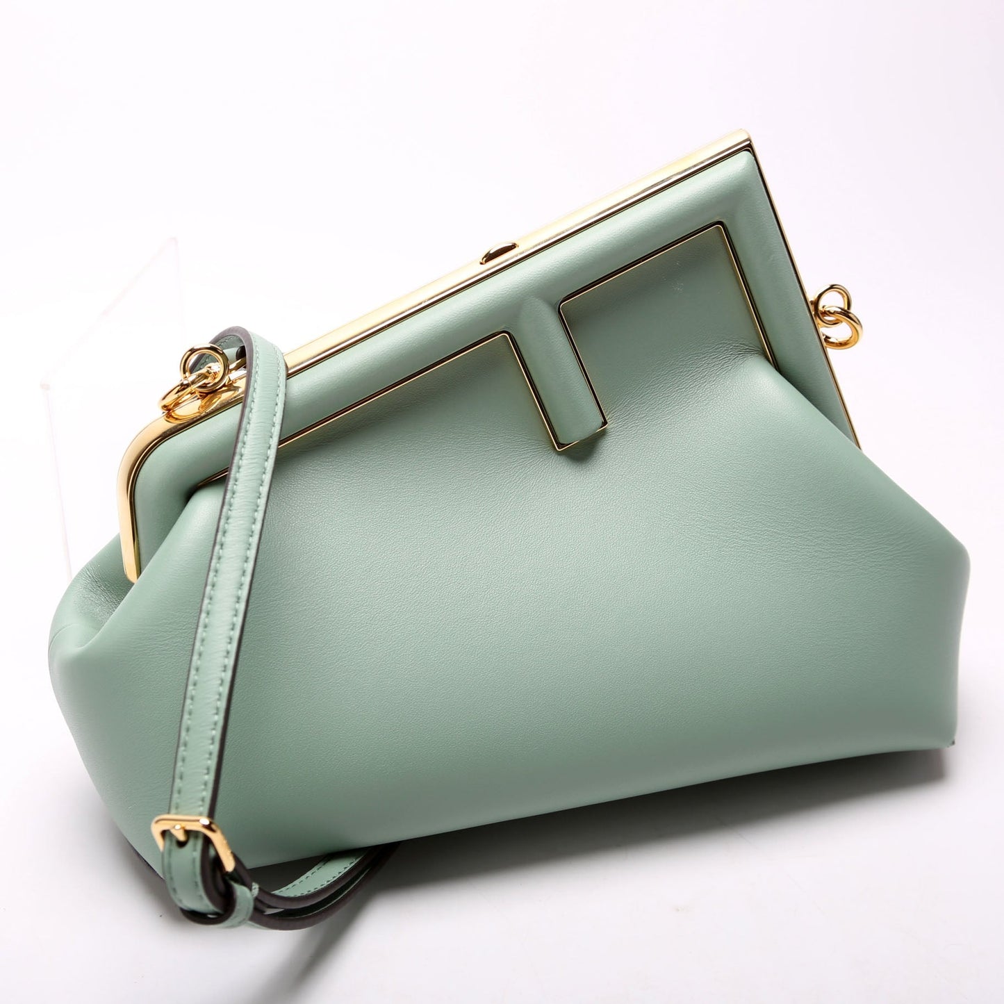 8BP129 Fendi First Small Mint Green