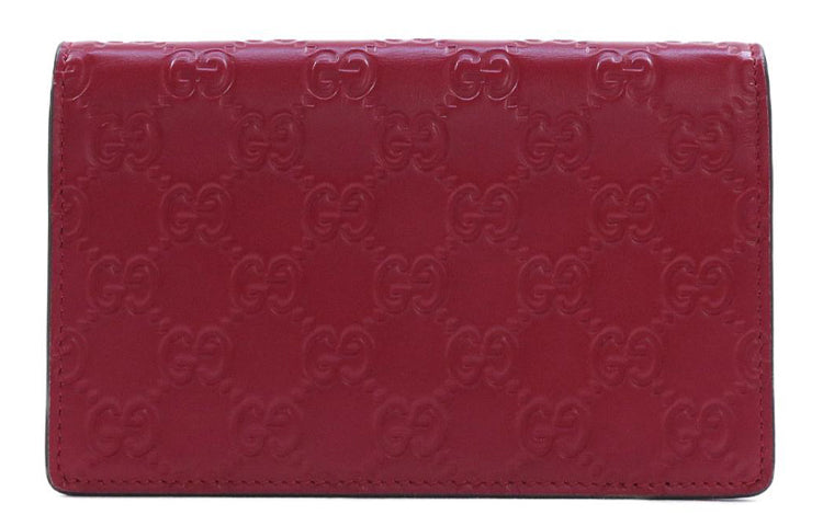 (WMNS) GUCCI Canvas Single Shoulder Bag Mini Red