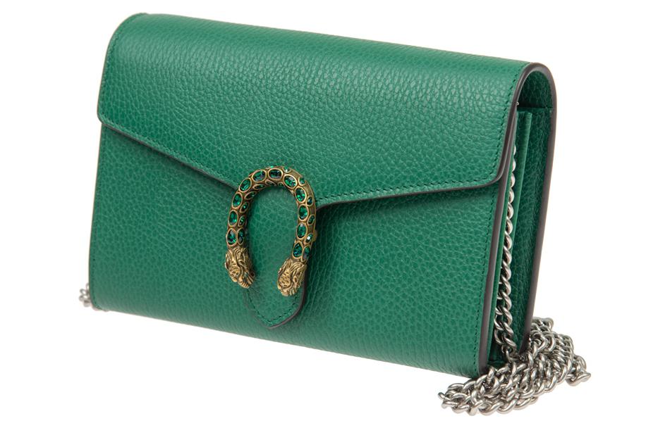 (WMNS) GUCCI Dionysus Mini-Sized Single-Shoulder Bag Green