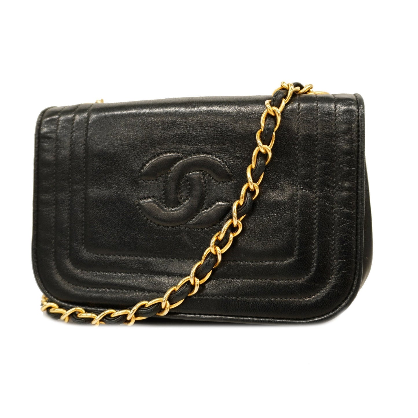 CHANEL Matelasse Chain Shoulder Women's Leather Shoulder