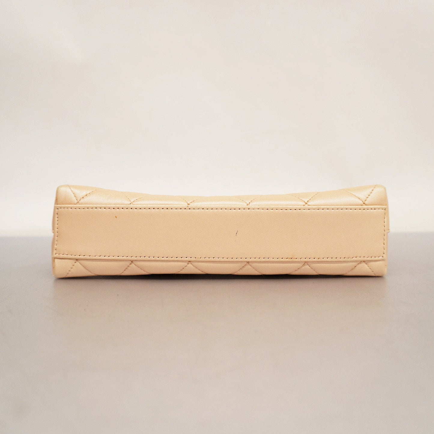 CHANEL Matelasse Women's Leather Handbag Light Pink
