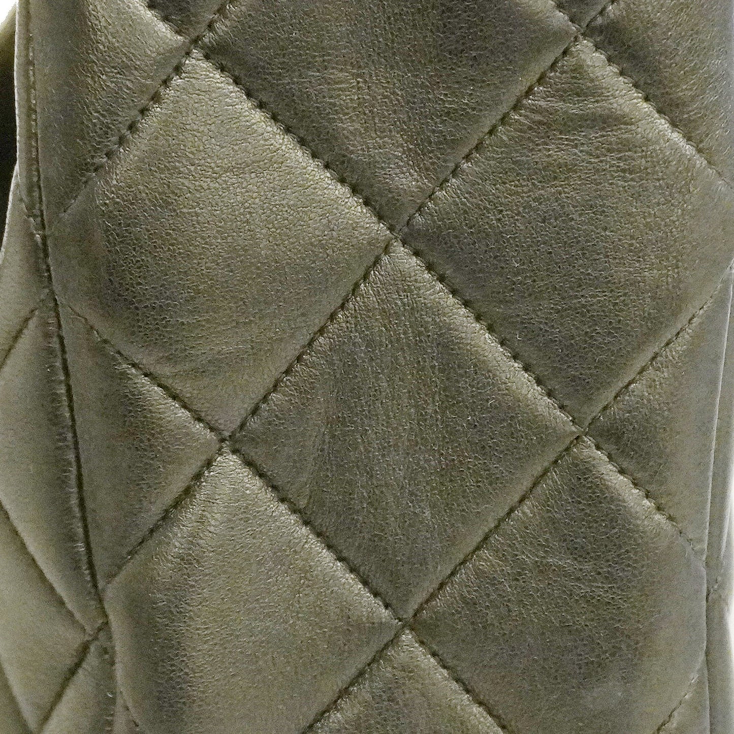 CHANEL Matelasse Lambskin Women's Leather Handbag Black