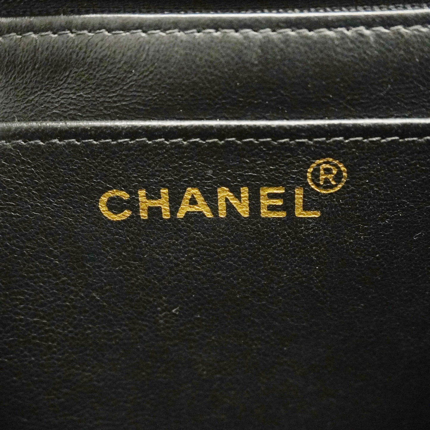 CHANEL Matelasse Lambskin Women's Leather Handbag Black