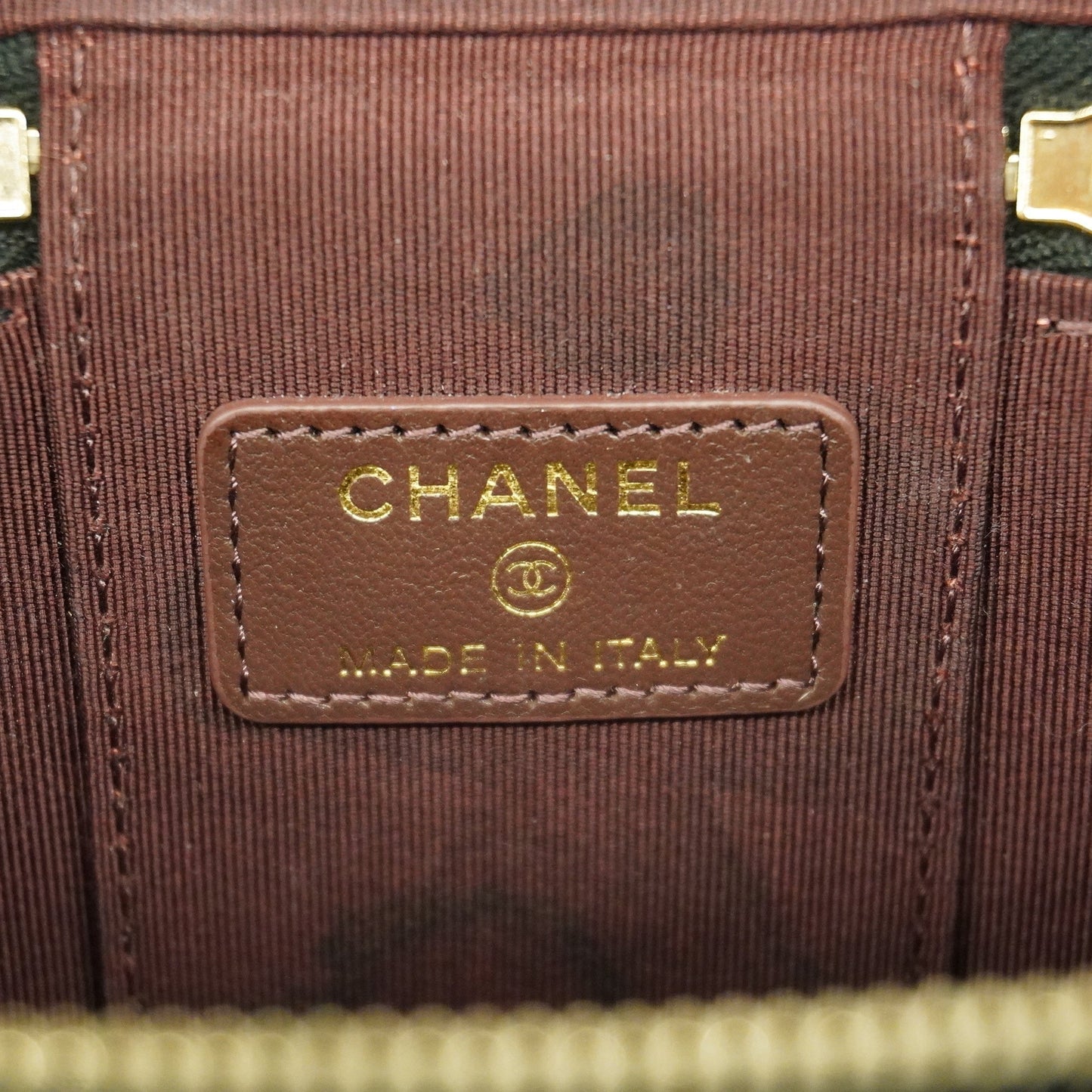 CHANEL Matelasse Vanity Bag Crochet Chain Shoulder Women's Vanity Bag