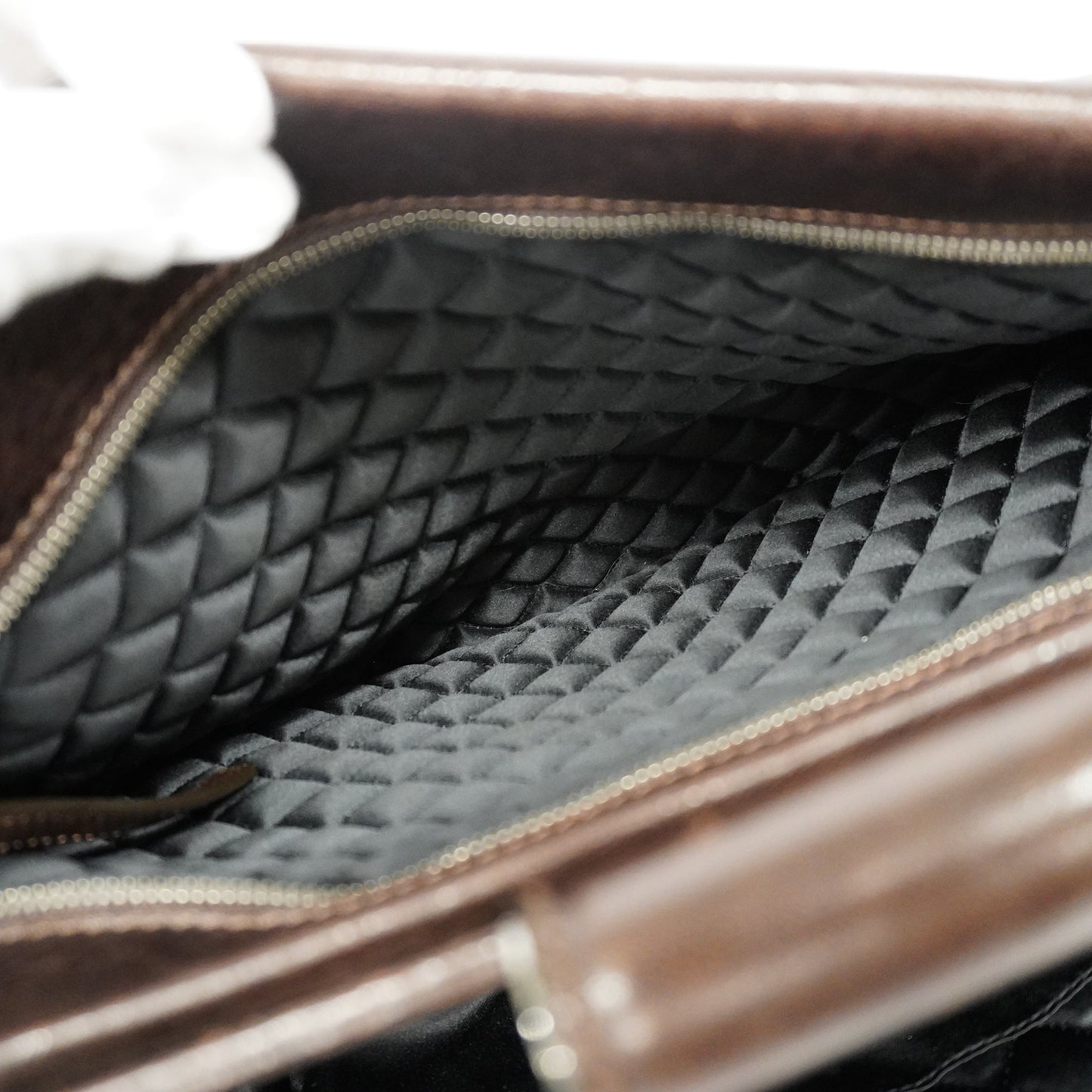 CHANEL Women's Leather Shoulder Bag Brown