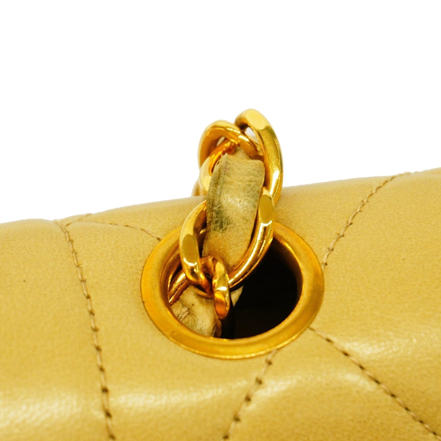 CHANEL Matelasse Diana Flap Single Chain Lambskin Women's Shoulder Bag