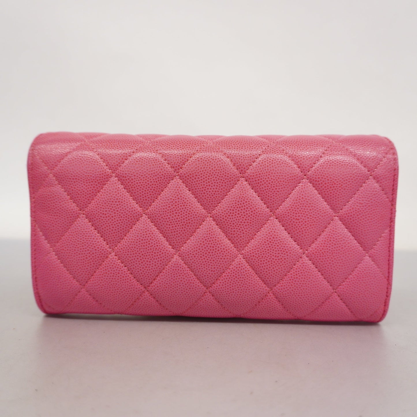 CHANEL Matelasse Gold Hardware Women's Caviar Leather Caviar Leather