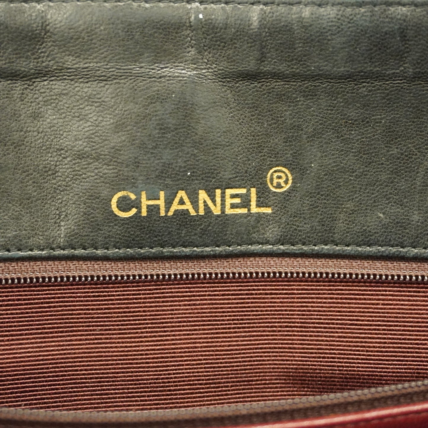 CHANEL Matelasse Chain Shoulder Women's Leather Shoulder Bag Black