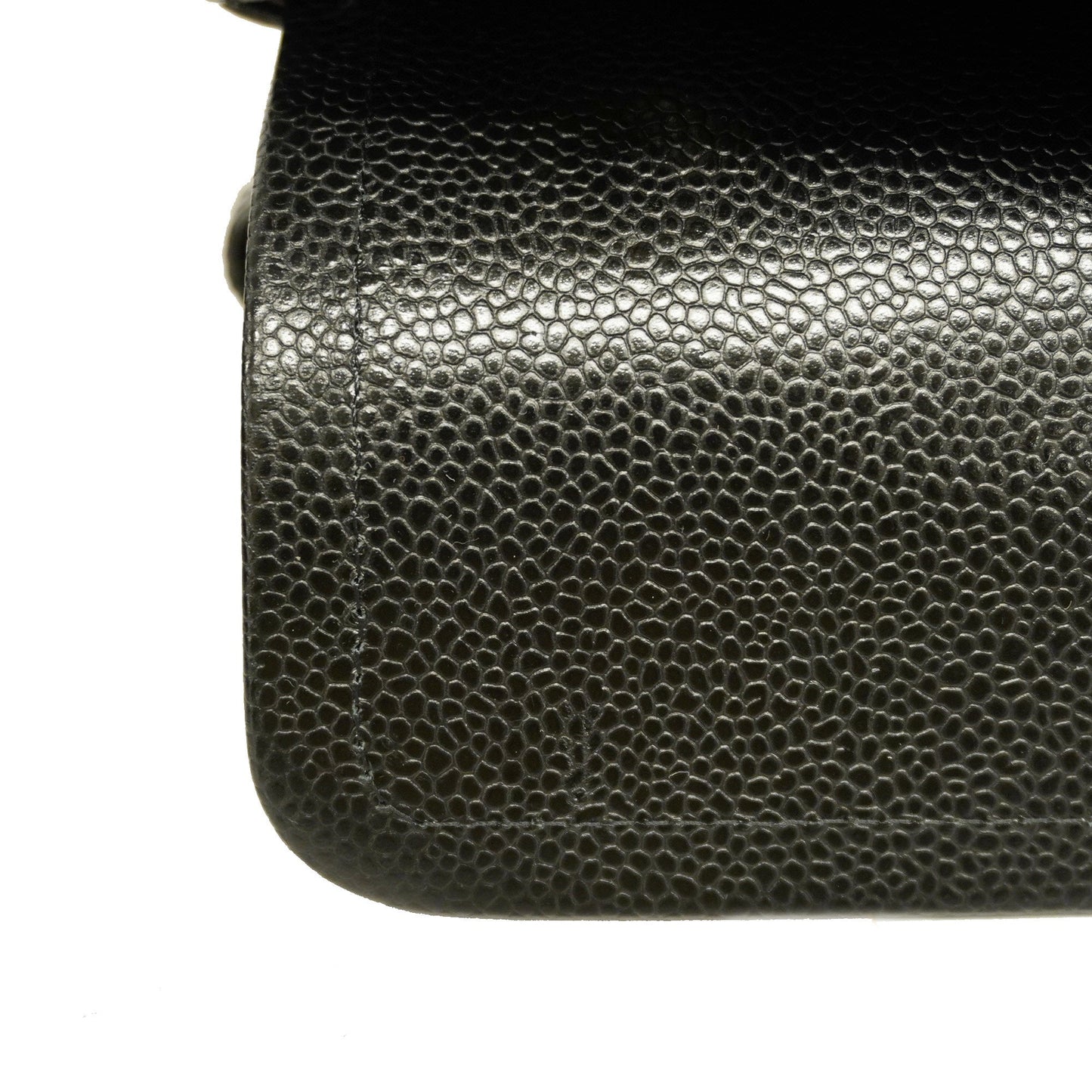 CHANEL Matelasse W Flap W Chain Women's Leather Shoulder Bag Black
