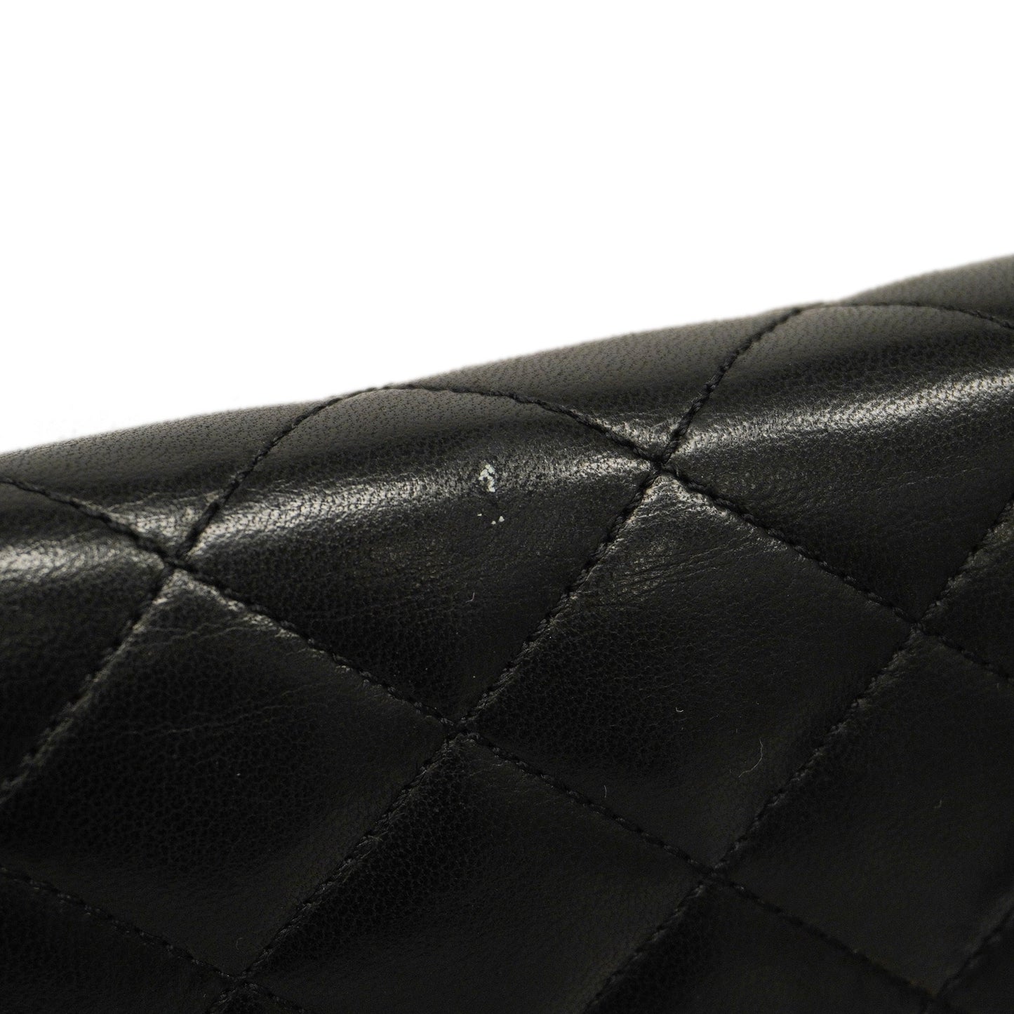 CHANEL Matelasse Chain Shoulder Lambskin Women's Leather Shoulder Bag Black