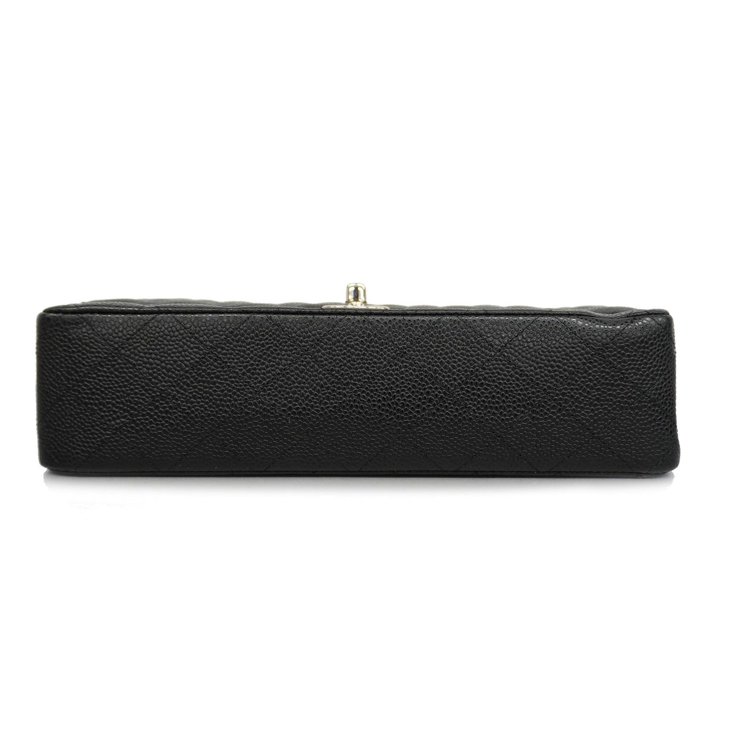 CHANEL Matelasse W Flap W Chain Lambskin Women's Leather Shoulder Bag Black