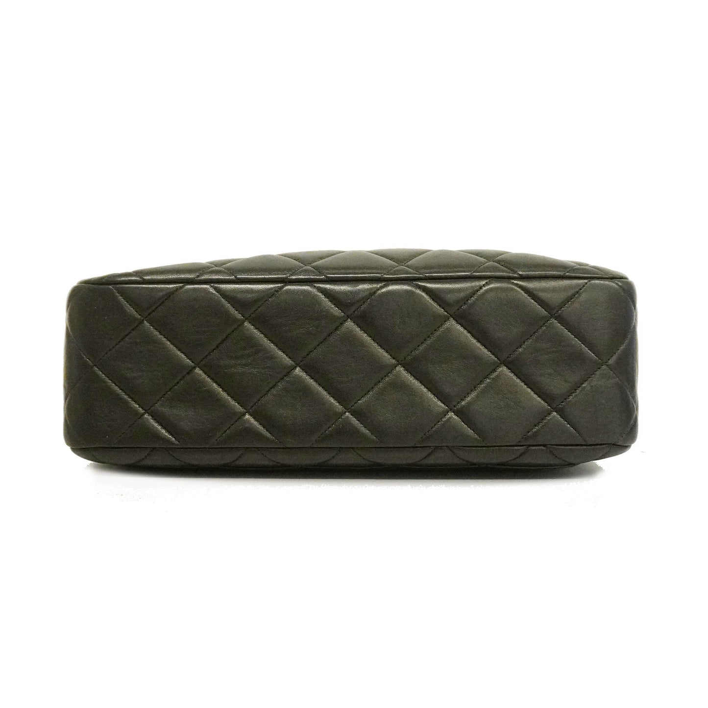 CHANEL Matelasse Lambskin Women's Leather Handbag Black