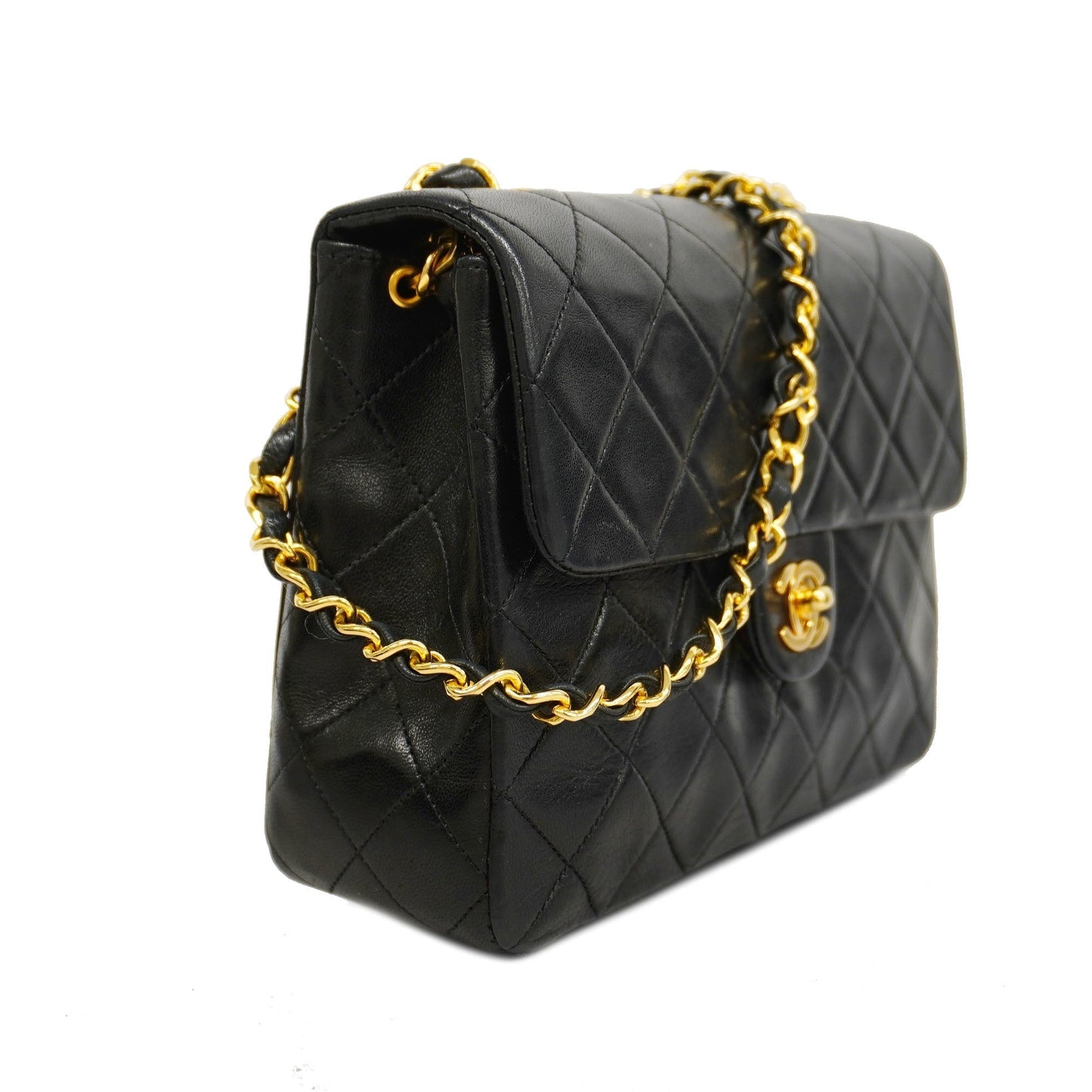 CHANEL Matelasse Diana Flap Chain Shoulder Women's Leather Shoulder Bag