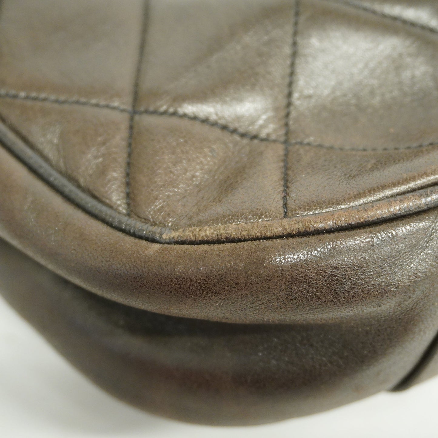 CHANEL Matelasse Lambskin Women's Leather Shoulder Bag Black