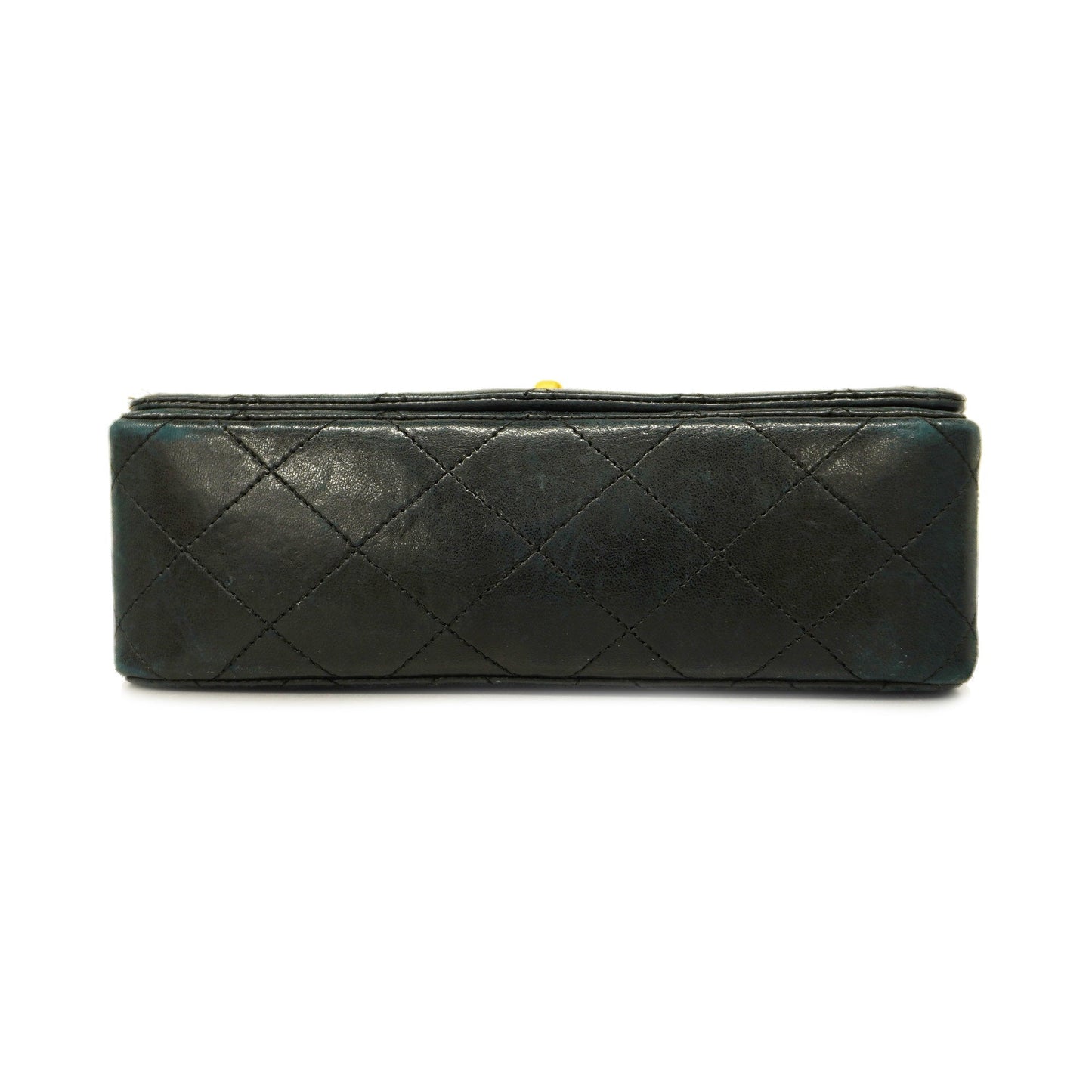 CHANEL Matelasse Chain Shoulder Women's Leather Shoulder Bag Black