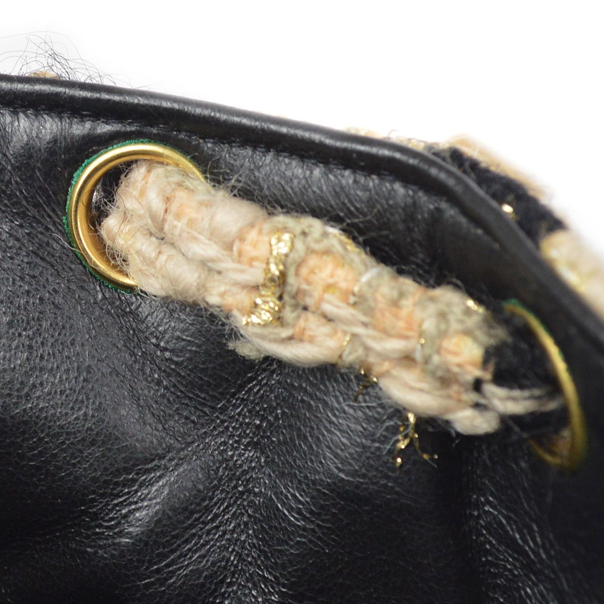 CHANEL * 1994 Tweed DUMA Backpack Medium