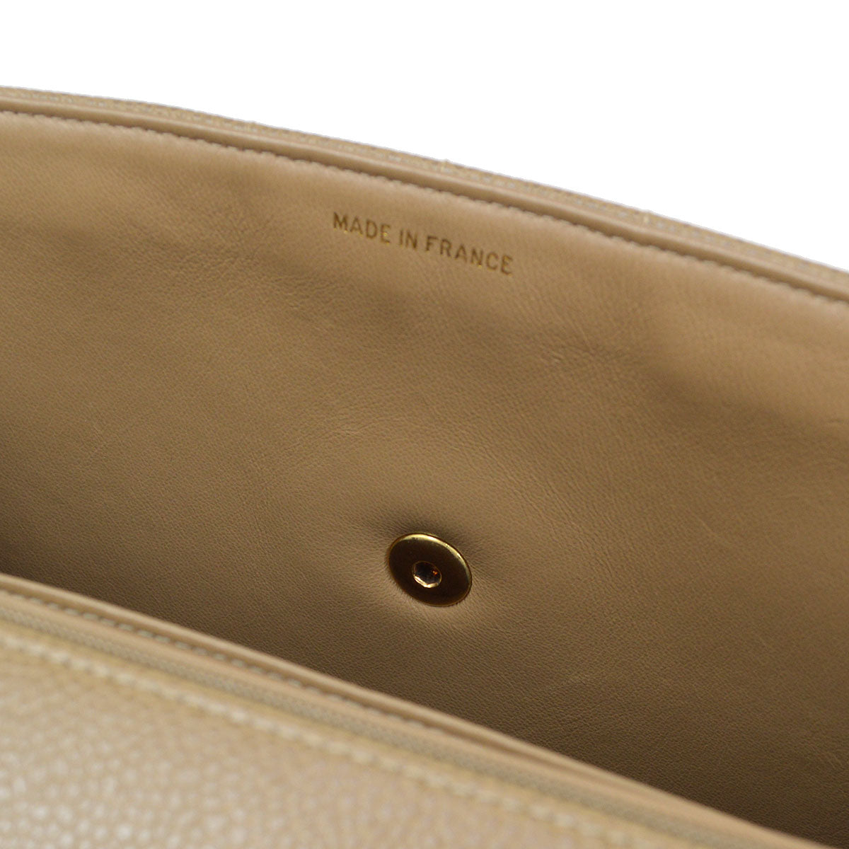 CHANEL * 1994-1996 Straight Flap Jumbo Vertical Brown Caviar