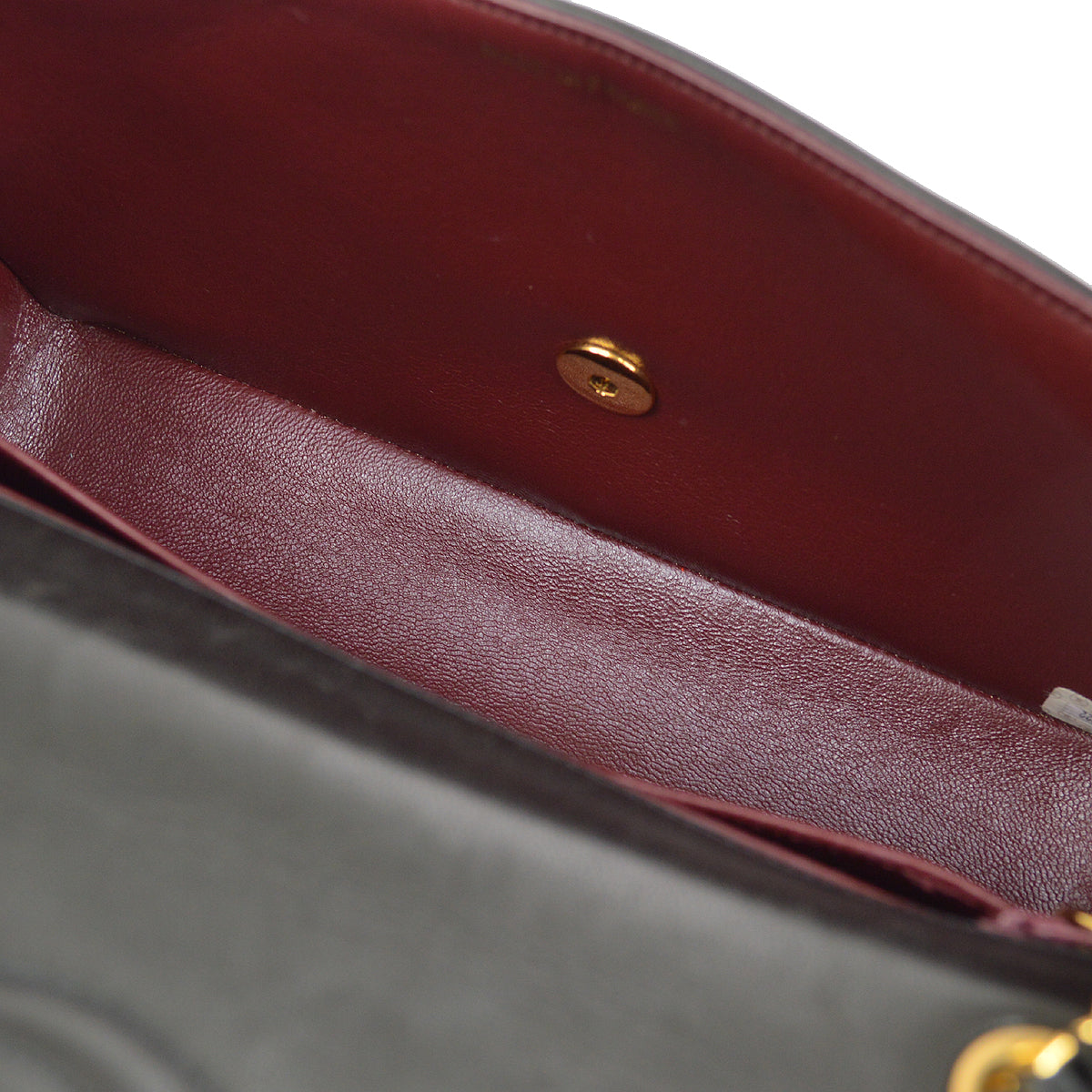 CHANEL * 1994-1996 Star Stitch Classic Single Flap Medium
