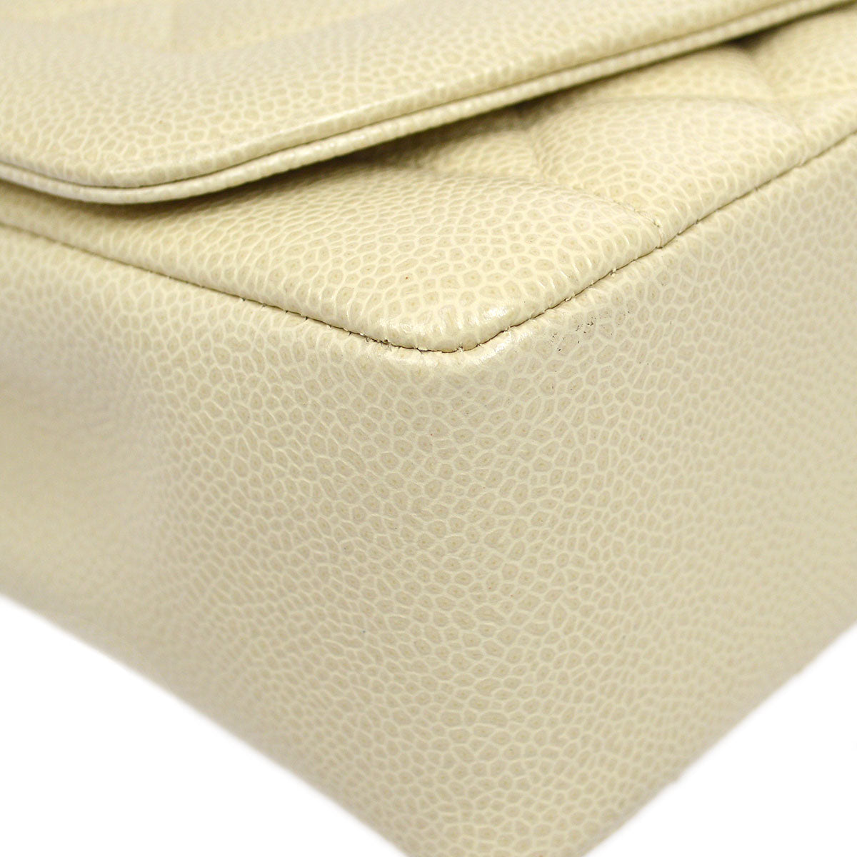 CHANEL * 1994-1996 Diana Flap Medium Ivory Caviar