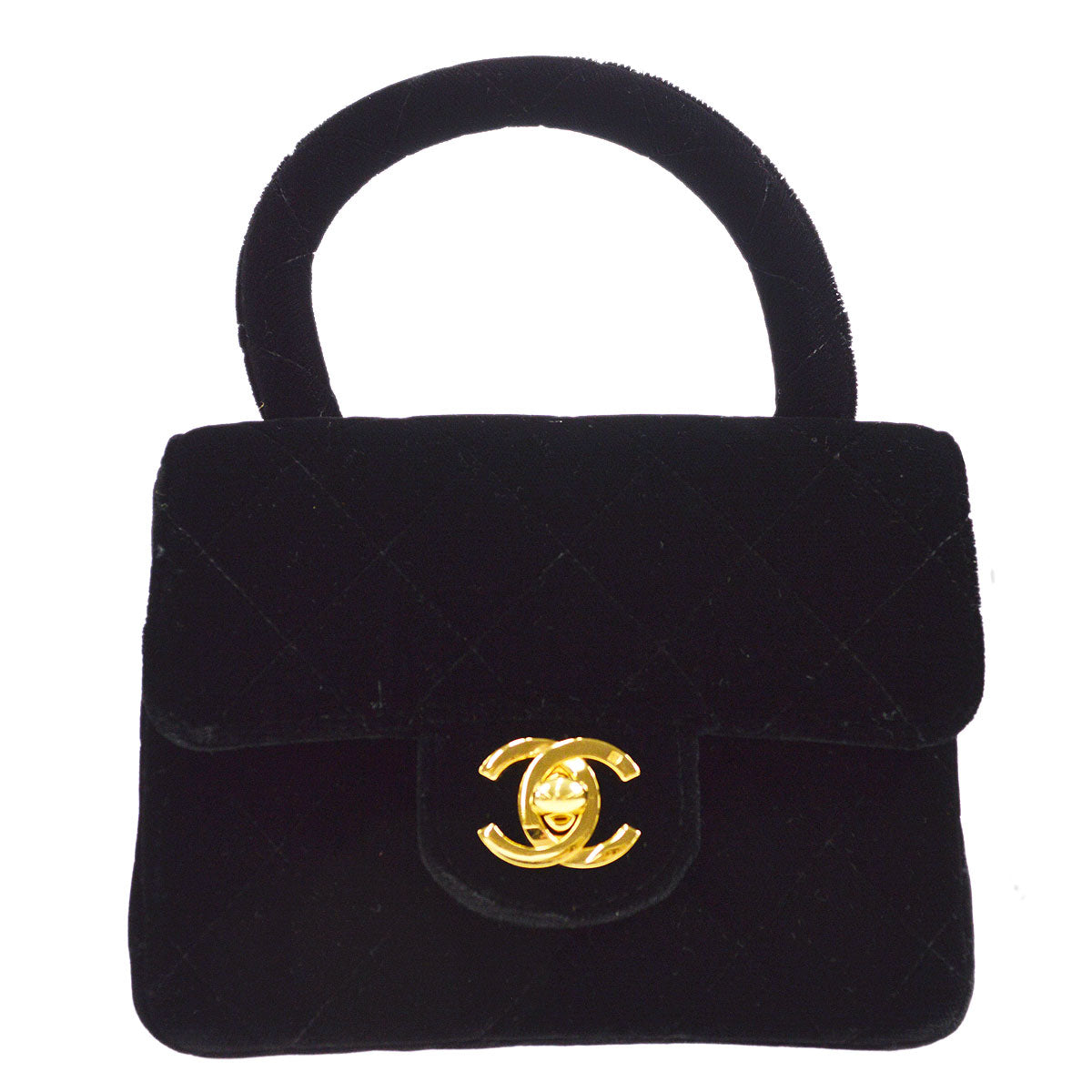 CHANEL * 1991-1994 Micro Classic Flap Handbag