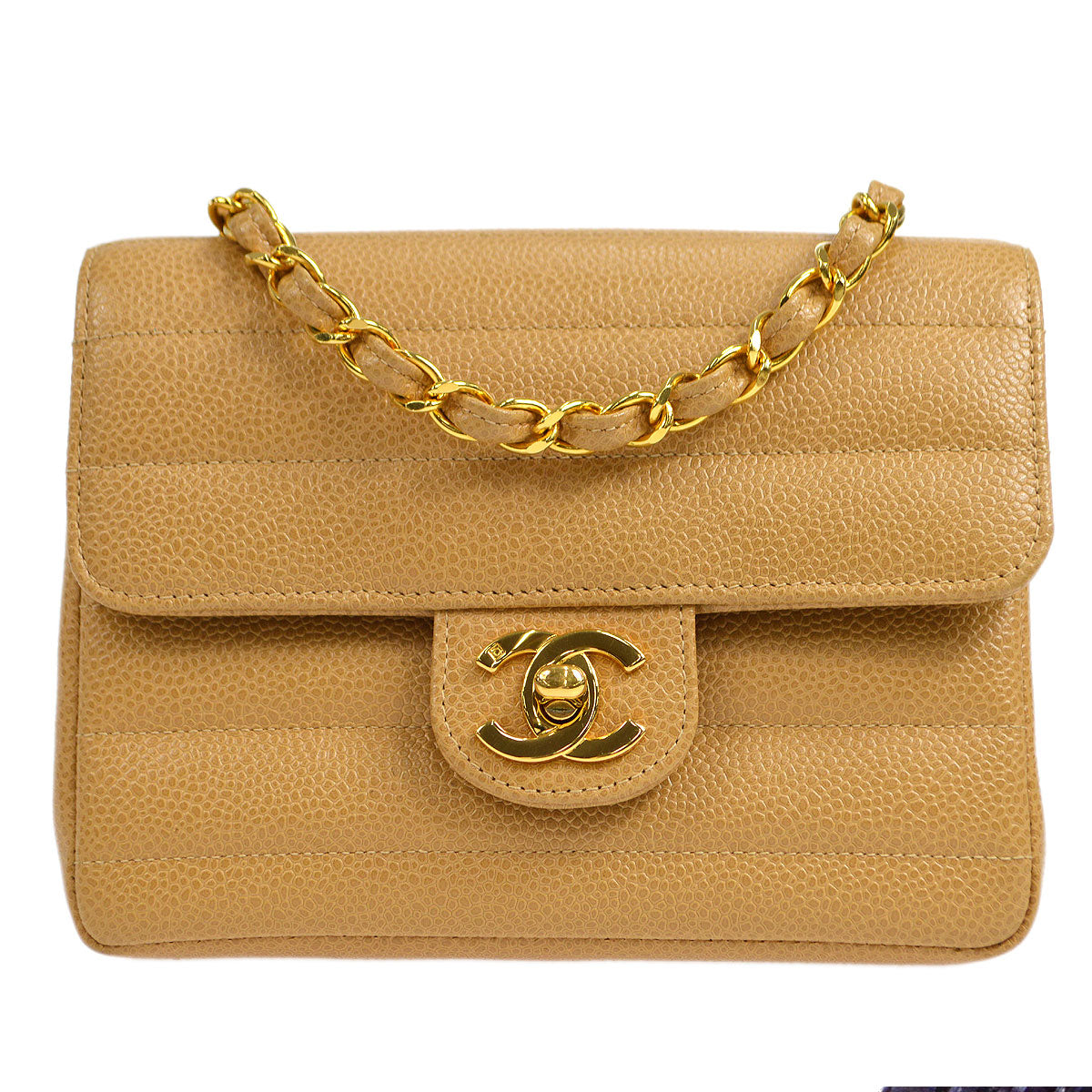 CHANEL * 1994-1996 Horizontal Classic Square Flap Mini