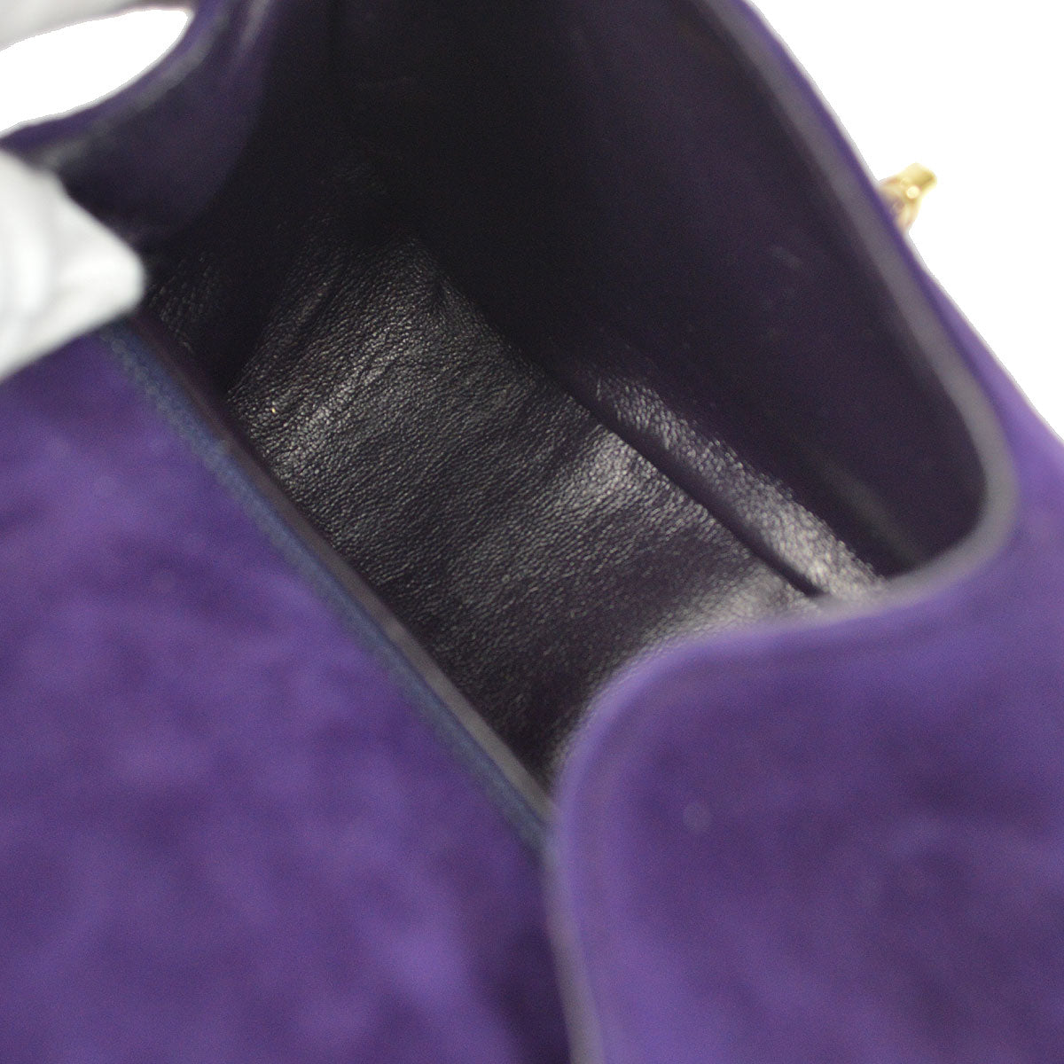 CHANEL * 1996-1997 Handbag Purple Suede