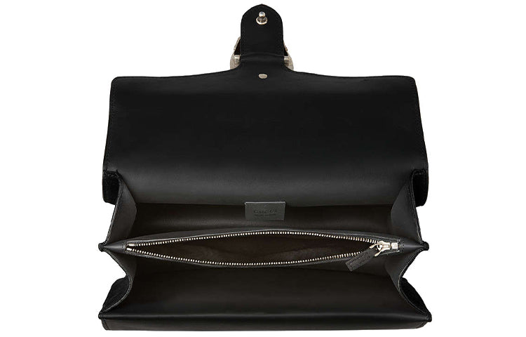 (WMNS) GUCCI Dionysus Series Leather Snake Decoration Single Shoulder Bag Black