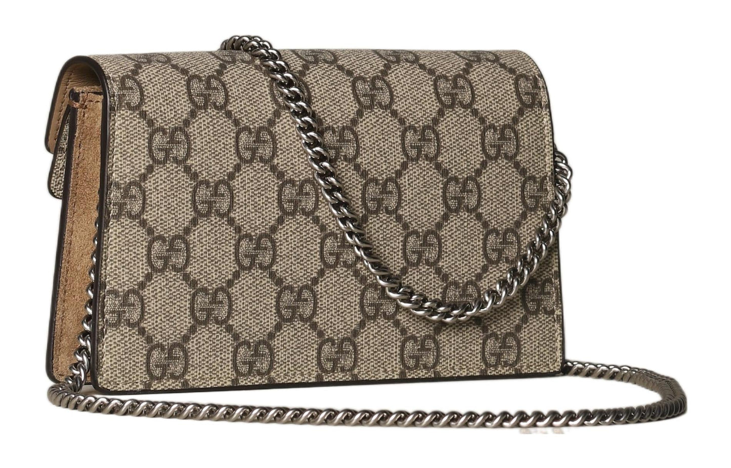 (WMNS) Gucci Dionysus GG Supreme Super Mini Bag 'Beige'