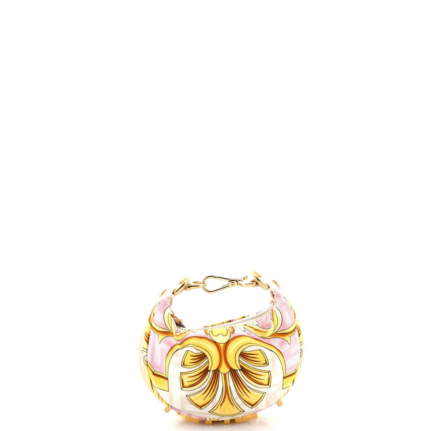 x Versace Fendace Fendigraphy Bag Printed Zucca Silk Nano