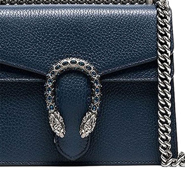 (WMNS) GUCCI Dionysus Chain Crossbody Bag Single Shoulder Bag Blue