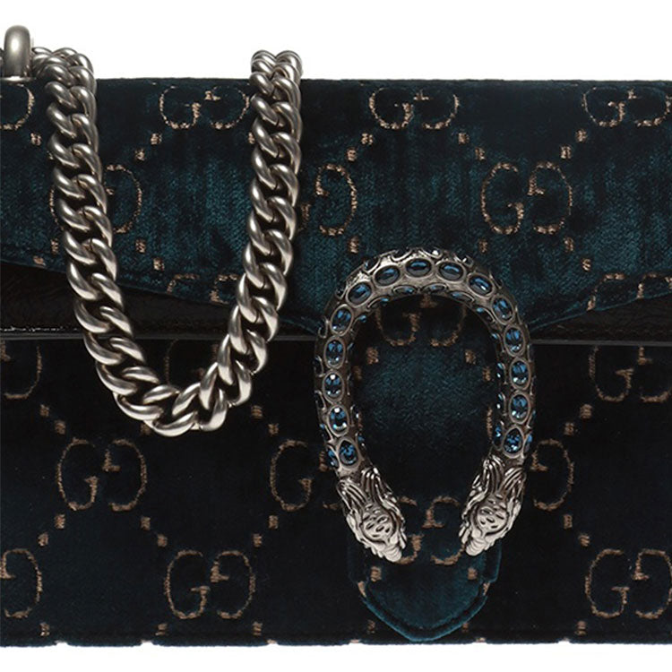 (WMNS) GUCCI Dionysus Single Shoulder Bag Small Blue