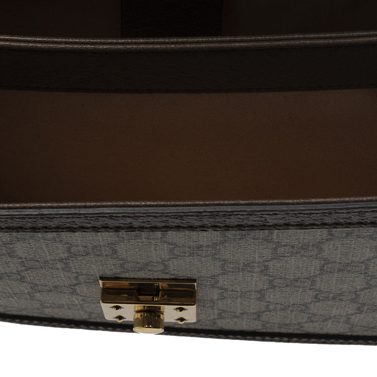 (WMNS) GUCCI Canvas Ophidia Series GG Single-Shoulder Bag Small Creamy/Brown