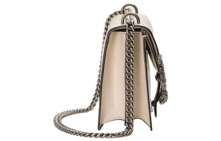 (WMNS) GUCCI Dionysus Series Single Shoulder Bag Small Beige