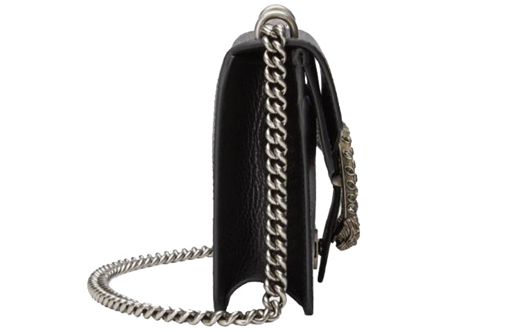 (WMNS) GUCCI Dionysus Leather Mini Handbag Black