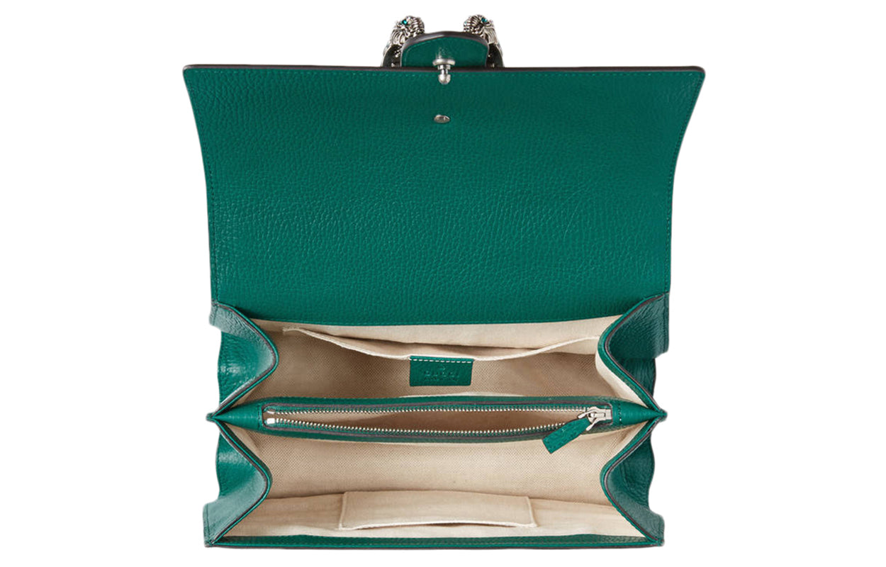 (WMNS) GUCCI Dionysus Single-Shoulder Bag Medium Green