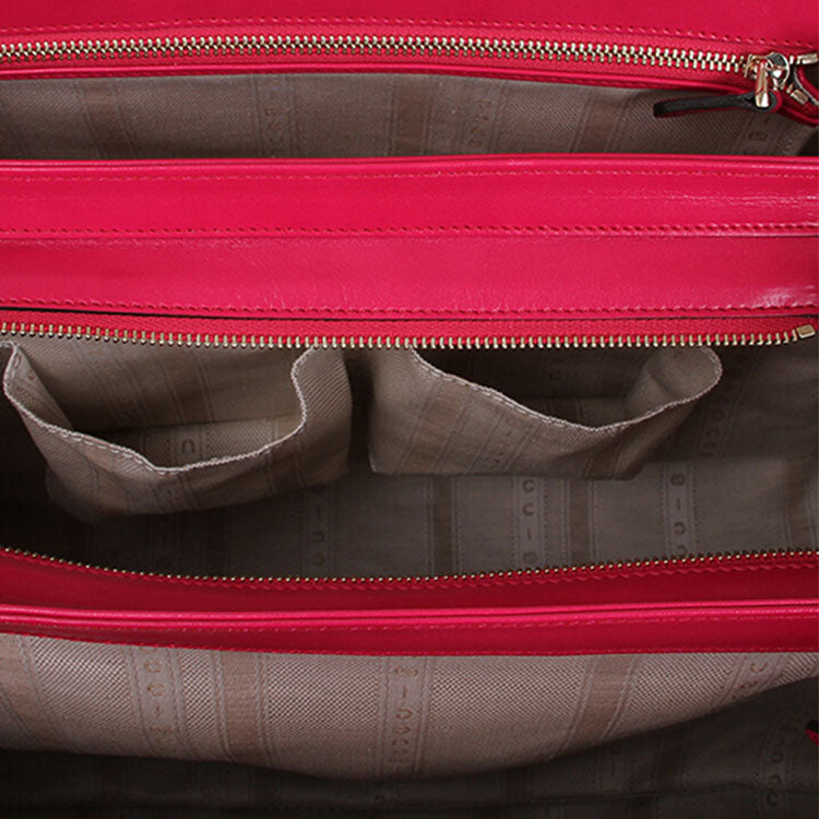 (WMNS) GUCCI Cowhide Handbag Shoulder Bag For Red