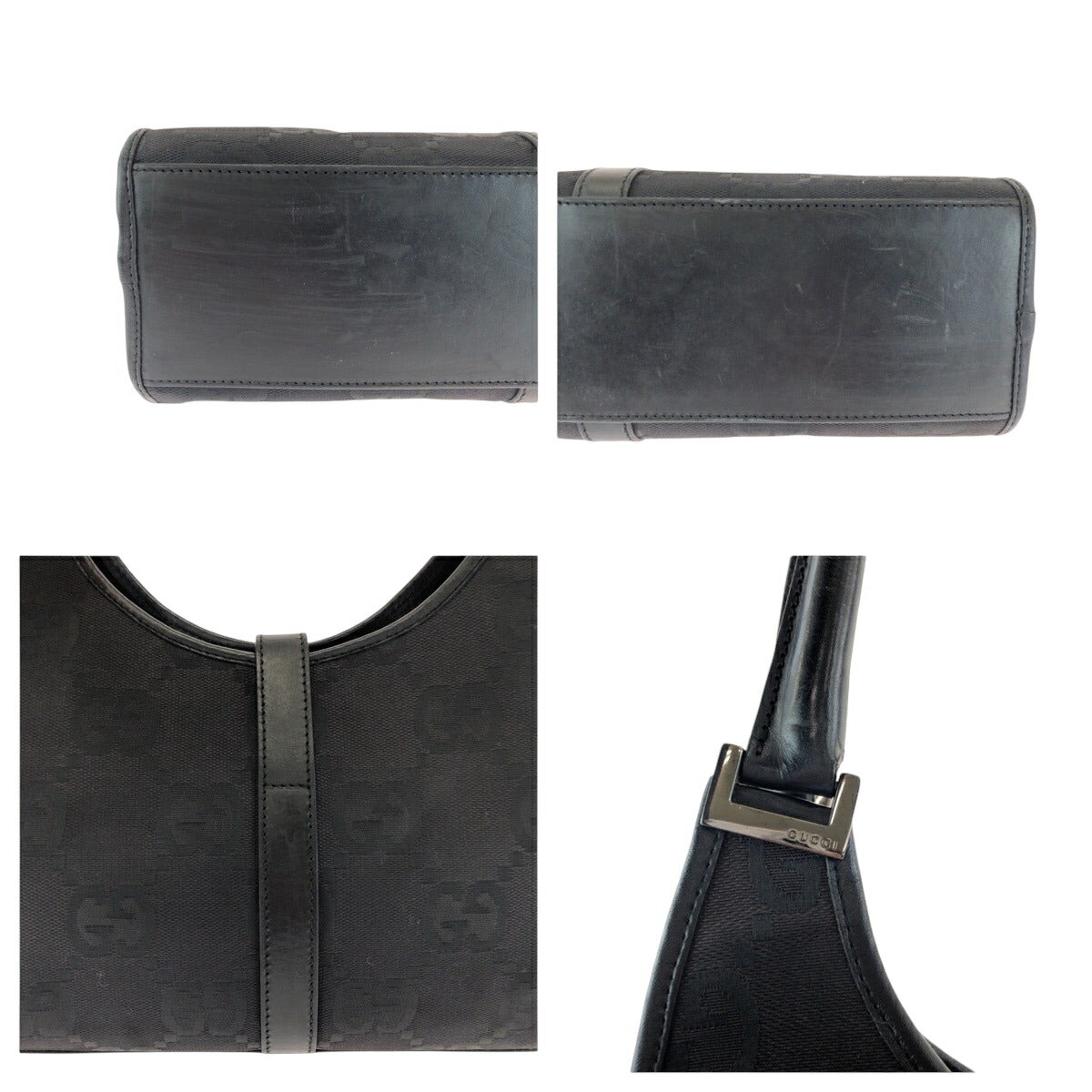 Gucci GG Canvas Jackie Shoulder Bag 0021067