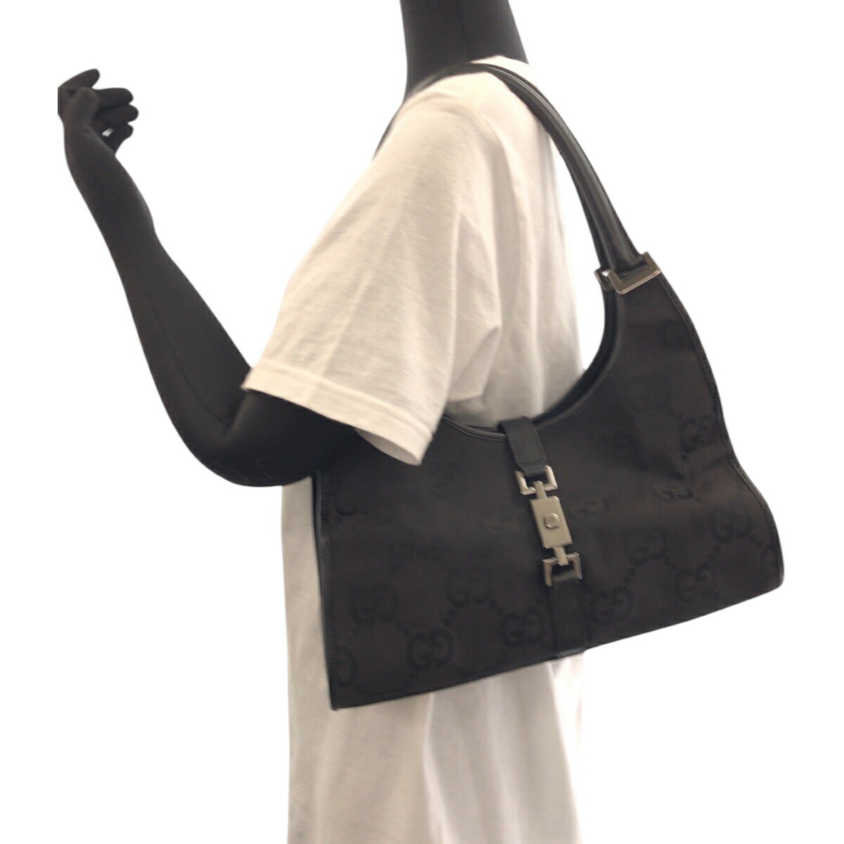 Gucci GG Canvas Jackie Shoulder Bag 0021067