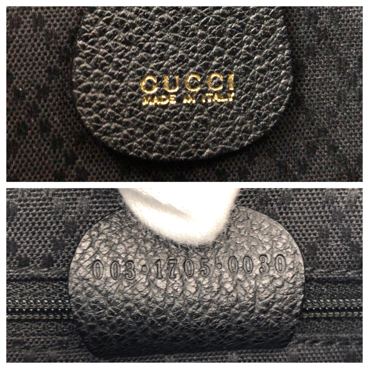 Gucci Bamboo Suede Leather Backpack