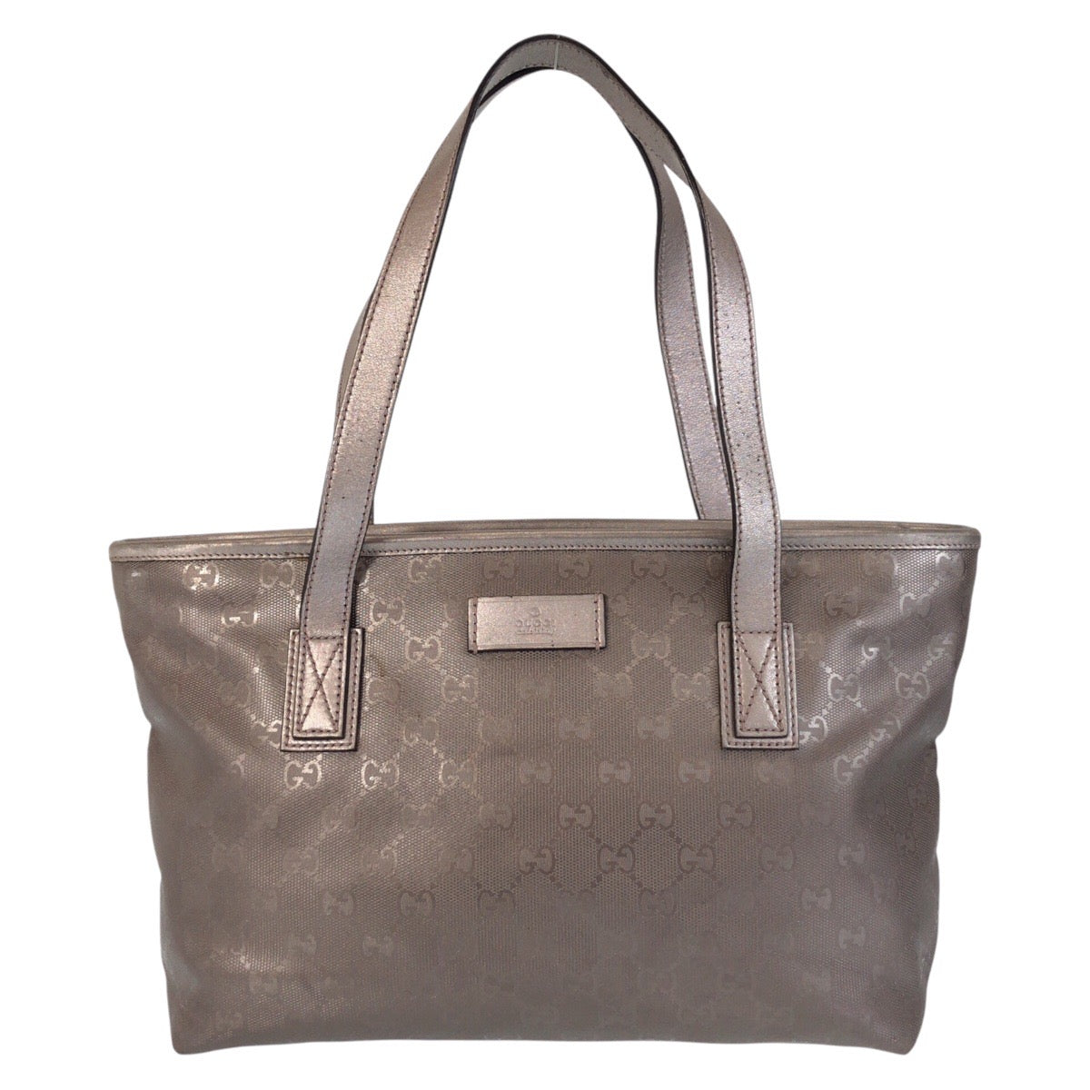Gucci GG Imprime PVC Leather Tote Bag