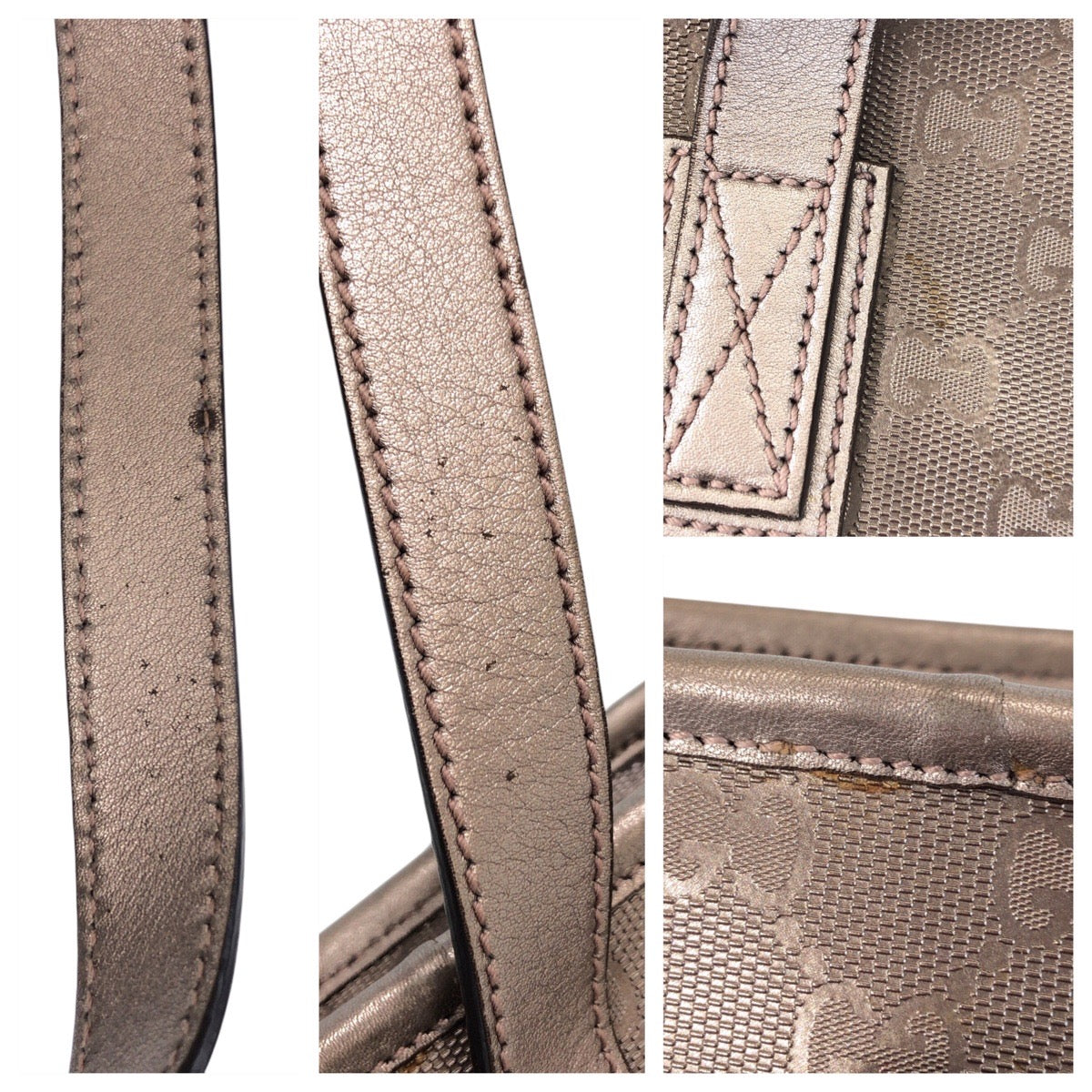 Gucci GG Imprime PVC Leather Tote Bag