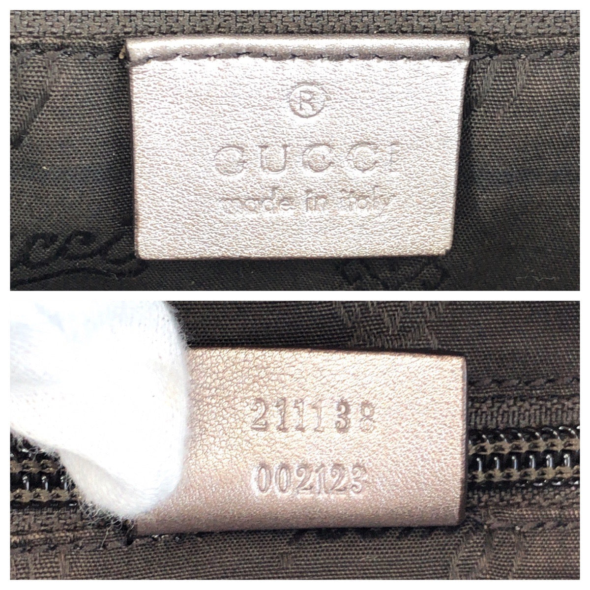 Gucci GG Imprime PVC Leather Tote Bag