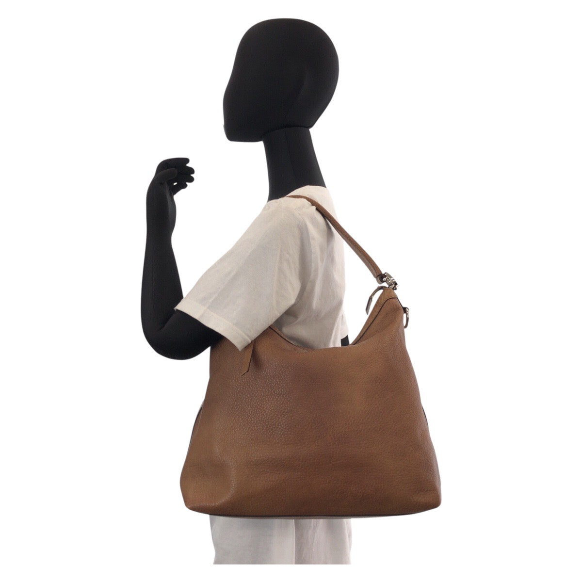 Gucci Leather Interlocking Hobo Bag