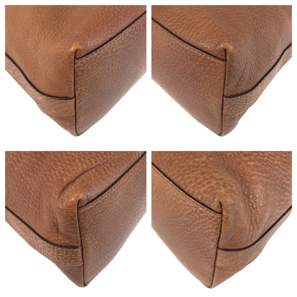 Gucci Leather Interlocking Hobo Bag